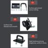 Solid Hitch Tightener Stabilizing Clamp Heavy Duty Antirattle Stabilizer Suitable for Trailers Cargo Carriers Bike Racks