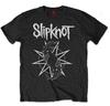 Slipknot - Goat Star Logo with Backprint - Black T-shirt