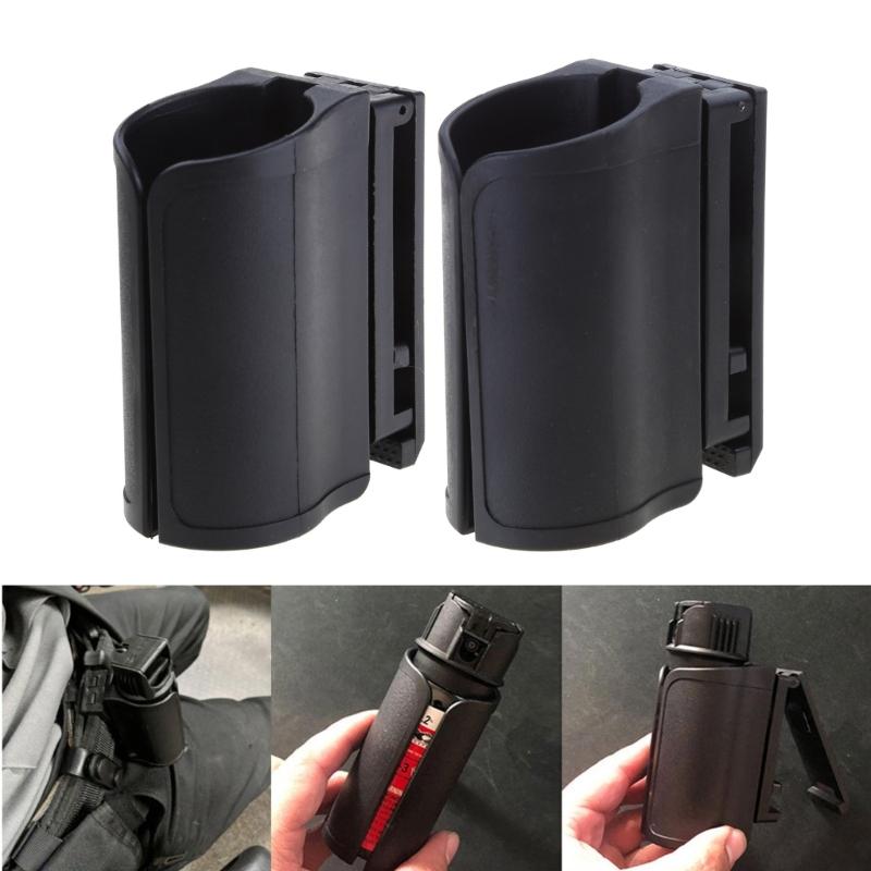 Tactical Flashlight Holder Rotating Baton Holsters Spray Pouch Flashlight Pouch for Duty Belt Adjustable Baton Open Top