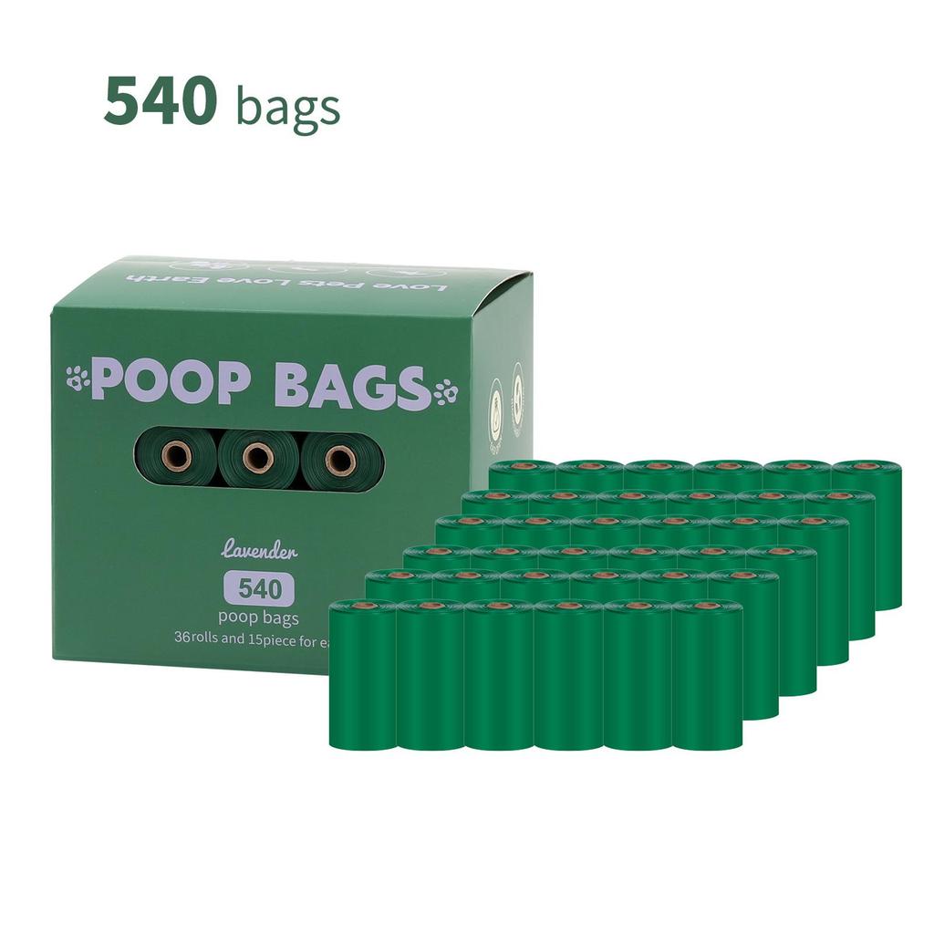 Eco-friendly Biodegradable Dog Waste Bags with Dispenser