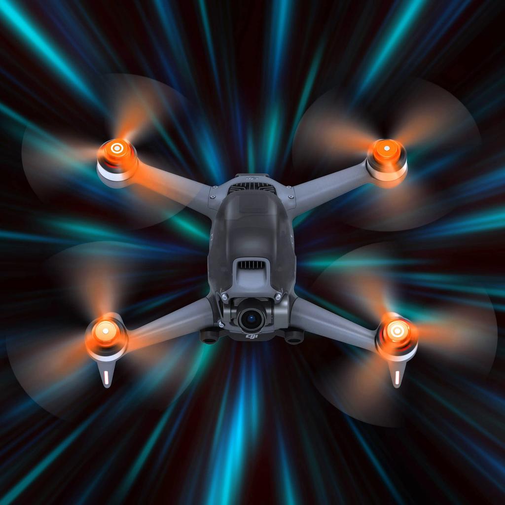 Master Airscrew Ludicrous Propeller for DJI FPV Orange 4pcs -