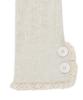 HUG YOUR SKIN Button Cable Knit Leg Warmers (Ivory)