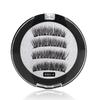 3D Eyelash Magnet Natural False Magnet Lashes  New Arrival Magnetic Mink Eyelashes 4 Magnets Handmade