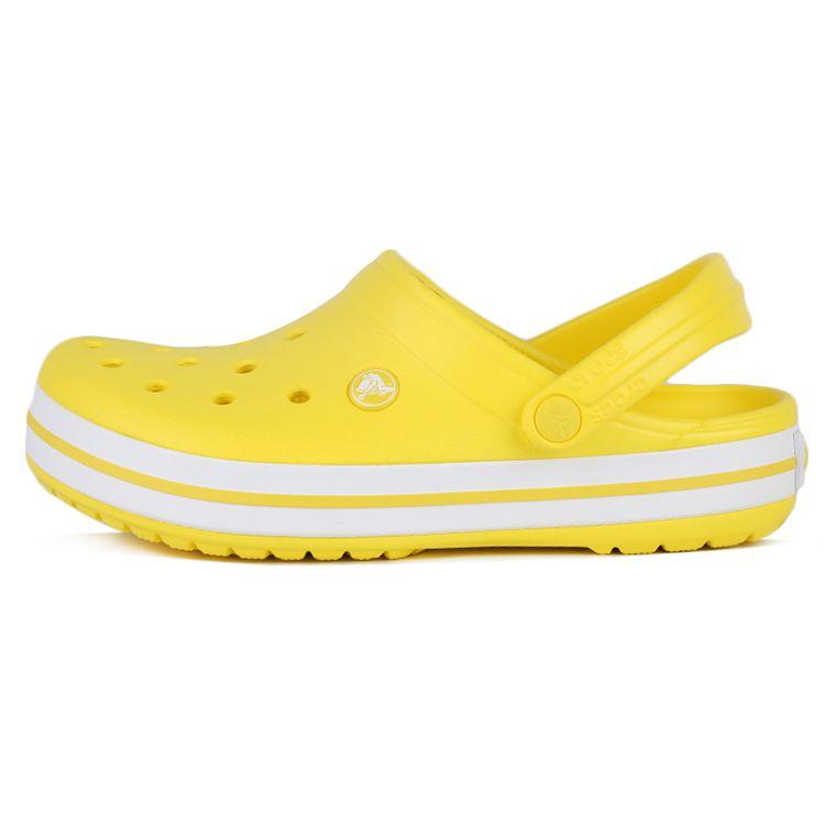 Crocs Classic Clog Beach Hole Sandals Lemon Yellow Unisex Sandals 11016-7B0