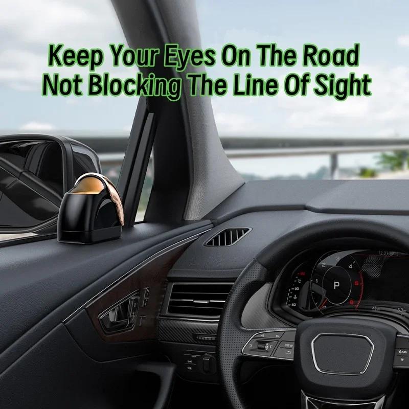 Fashion Car Ashtray with LED Lights, Windproof Metal Inner Liner, Easy To Bounce Dust, Flame-retardant Design, New Door Device