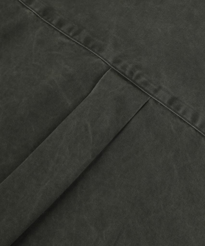ORIGINALDAY Vintage Oversized Pigment Washed Shirt Khaki