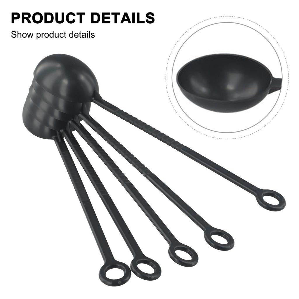 Łyżeczki plastikowe do herbaty Praktyczne 21cm Długość 5 sztuk/zestaw