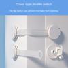 Multi-function Security Protection Locks Baby Safety Cabinet Drawer Door Buckle Home White Toilet Refrigerator Lock 5Pcs/Lot