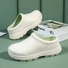 Kitchen Shoes Men Garden Clogs Outdoor Casual Waterproof Rain Shoe Non-slip Restaurant Work Shoes Oil-proof Chef Shoe