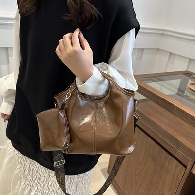 Retro Texture Light Luxury Women's Bag New Fashion Trendy Underarm Bag One Shoulder Crossbody Tote Bag
