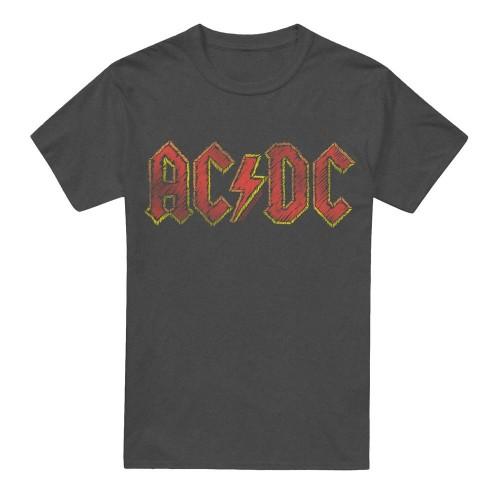 AC/DC Unisex Adult Hand Drawn Logo T-Shirt