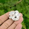 Rainbow Moonstone Gemstone Birthday Flower Engagement Solitaire Ring 925 Silver
