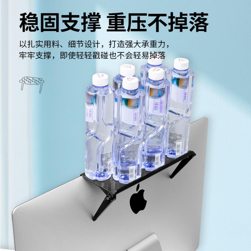 Rack TV Monitor Organizer Screen Top Storage Shelf Holder Practical Home Storage Computer Office Multi-functional Organizer