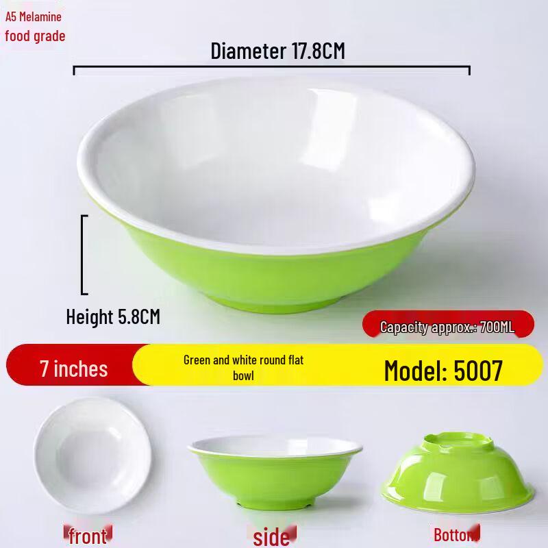 Commercial Grade Melamine Serving Bowl