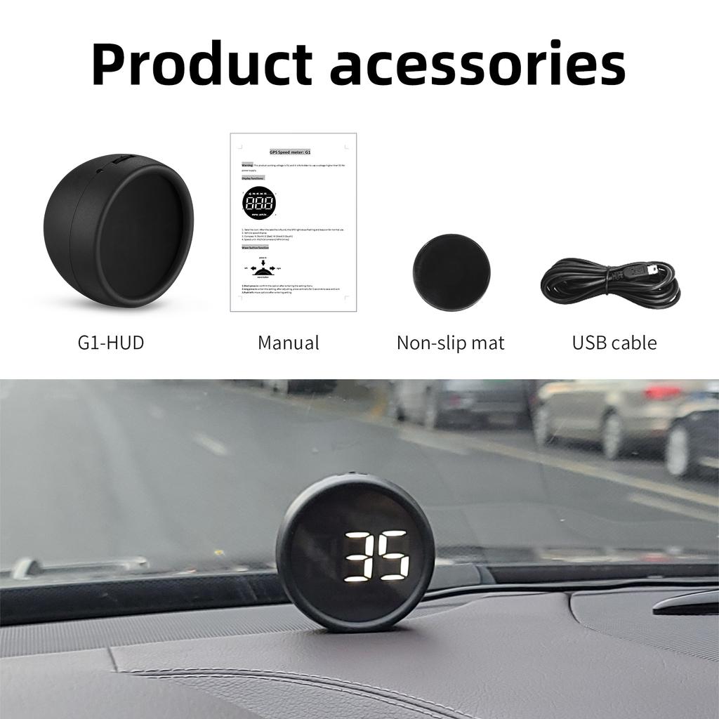 G1 Auto Car Speedometer B1 Obd2 On-board Computer HUD OBD II Digital Head Up Display KMH Electronics Accessories For All Cars