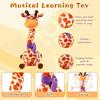 Dancing Giraffe Musical Plush Toy, Recording & Repeating, for 6–12M, Compatible with Early Development & Valentine's Gifting