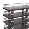 1/64 Parking Lot Display Case Model Car Garage Wood Frame Collectibles Layout Ornaments