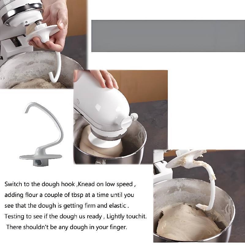 Kitchenaid Mixer Dough Hook With Aluminum Coating For K45dh Ksm90 K45 Use