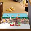 Cartoon S-SOUTH PARK Funny Door Mat Bath Microfiber Decorative Versatile Flannel Floor Mat Quick Dry Absorbent Non-slip Sole