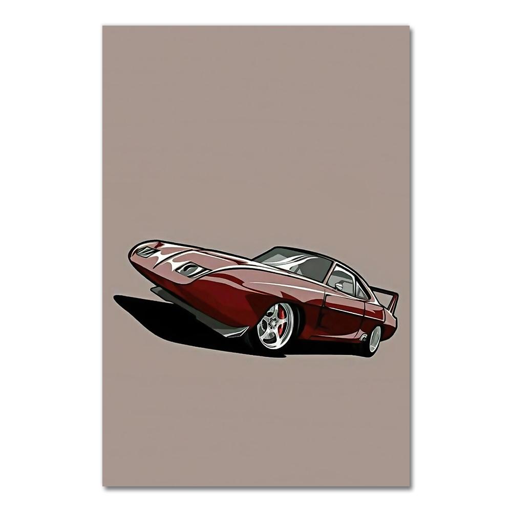 Cool Car Image Canvas Painting Wall Art Cartel De Coche Nordic Posters and Prints Poster Car Decorativas No Frame