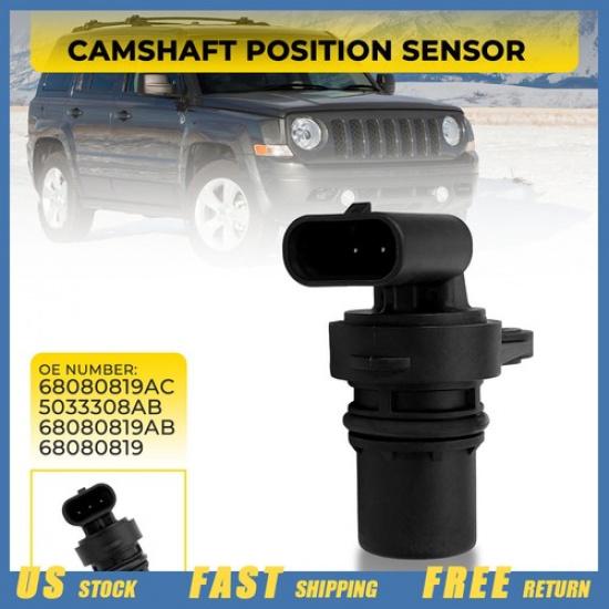 Camshaft Position Sensor 2014-21 For Dodge Jeep Chrysler 5033308AB 68080819AC EV