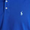 Polo Ralph Lauren FW23 Solid Custom Slim Fit Stretch Short Sleeve Polo Shirt Men Tops Blue MNPOKNI1N822461-401