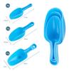 Candy Colored Plastic Ice Shovel Three Piece Set For Household Baking Flour Shovel Multifunctional Kitchen Utensils
