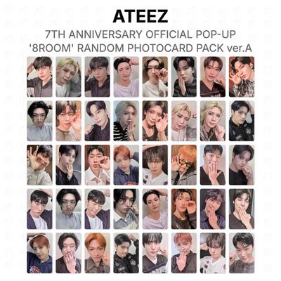 7TH ANNIVERSARY OFFICIAL POP-UP '8ROOM' RANDOM PHOTOCARD PACK ver.A Official Photocard