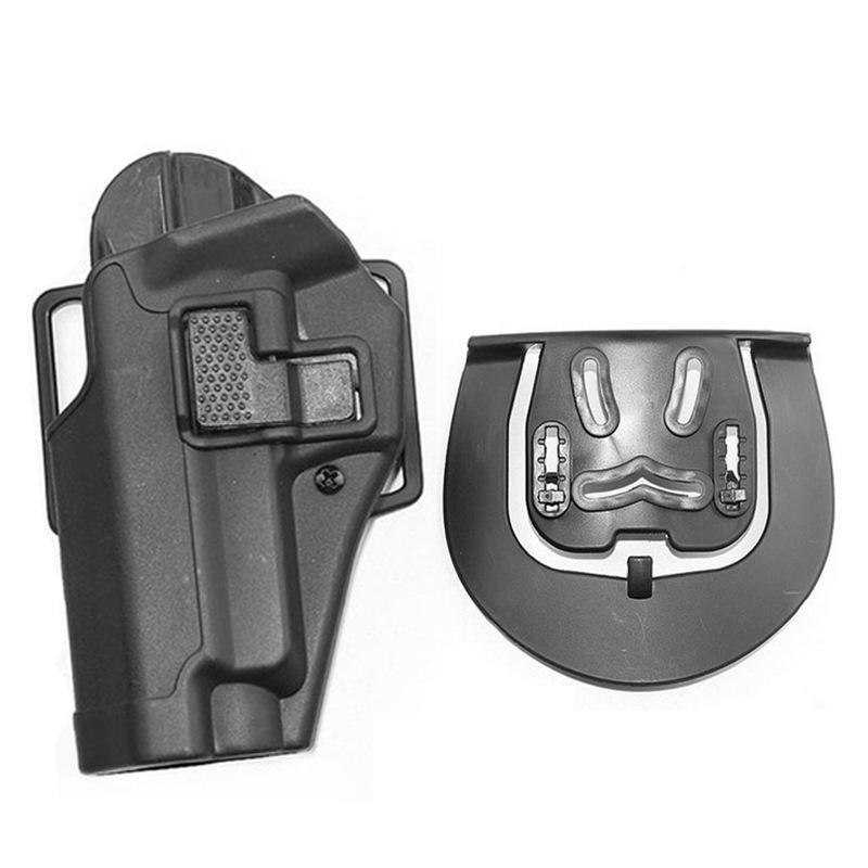 

Black Hawk CQC Tactical P226 Left Hand Gun Holster+Military Enthusiast SIG+P226 Quick Pull Set CS Combat Left Hand Waist Hanging Gun Holster кислота зелений колір
