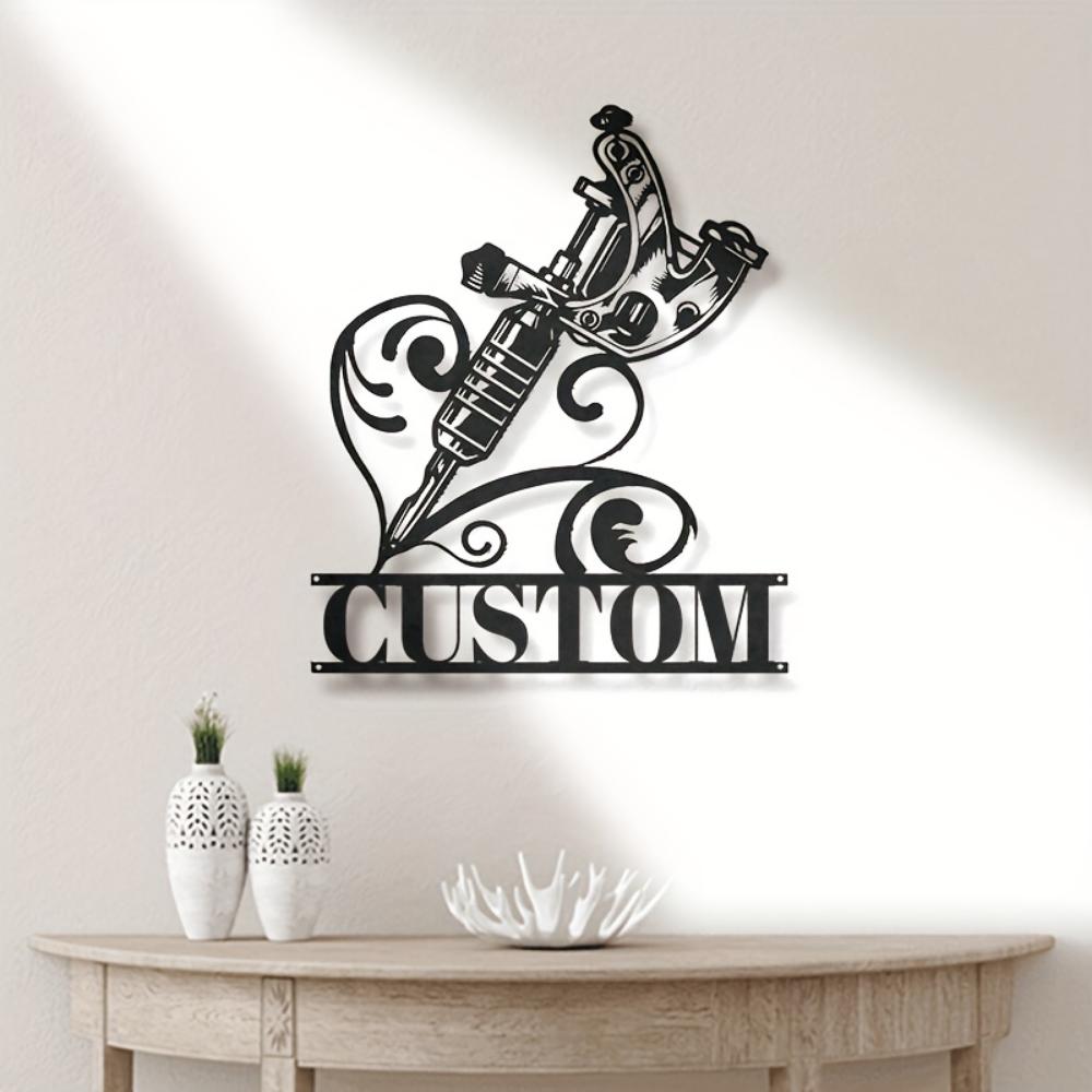 Exclusive Custom Metal Wall Sculpture Barber Sign Salon Decor Gift