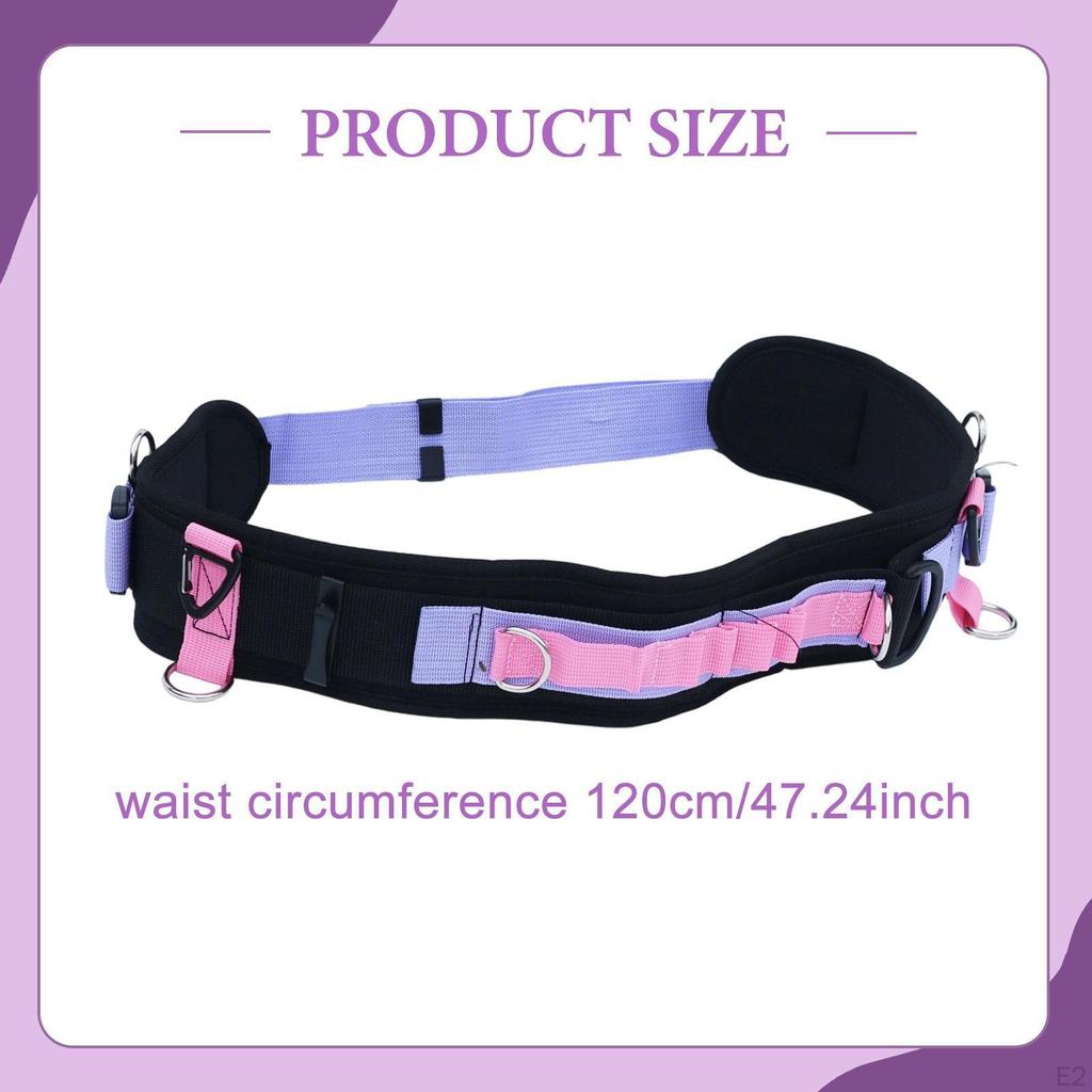 Angelweste Kameragurt Mehrere Haken Tragbar Wade Hüftgurt für Damen Herren