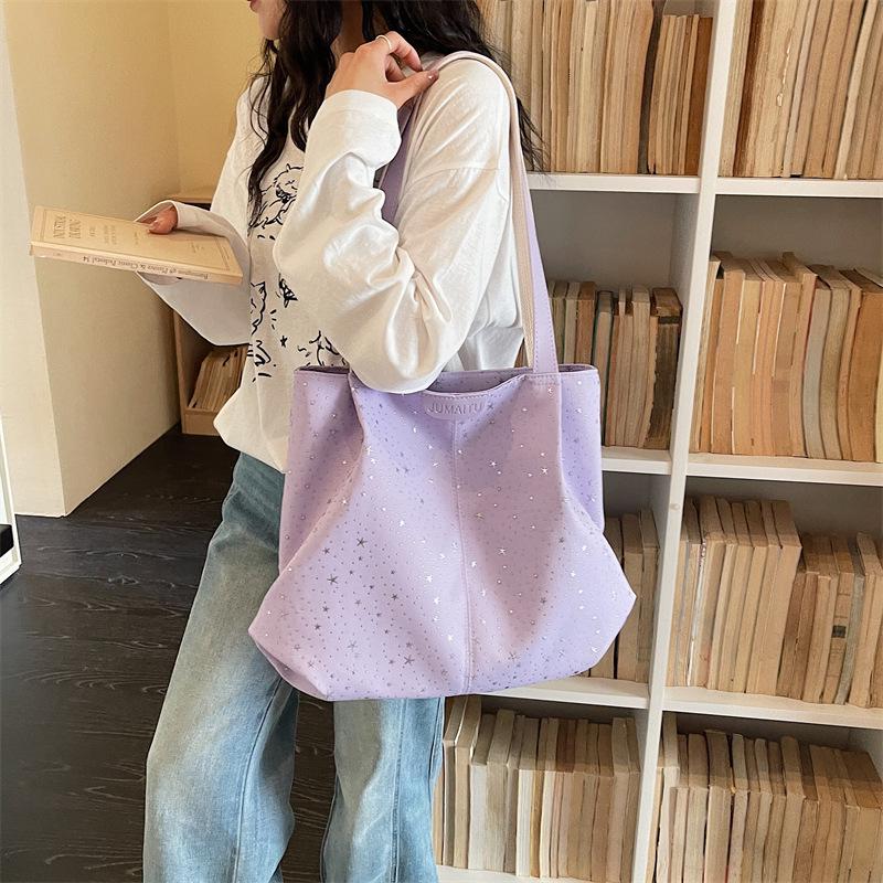 Women's Large Capacity 2026 Trendy Korean Style Shoulder Tote Bag