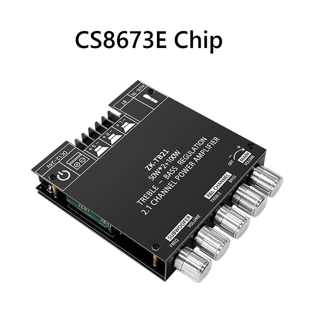 2x50W+100W Stereo Audio Receiver Amplifier Board Bluetooth-compatible 5.0 *