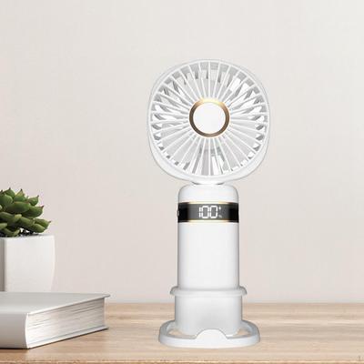 Fan, Small Cooling Detachable Digital Display, Foldable Mini