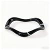Irregular Wave Design Acrylic Bracelet Marble Pattern Smudge High-End Simple Bracelet