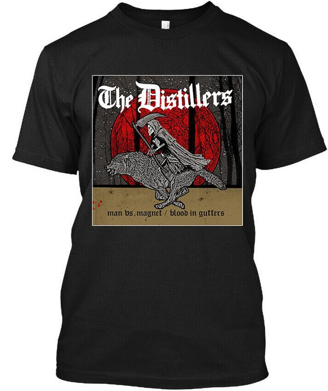 

Limited New Popular The Distillers Man vs. Magnet American Graphic Unisex T-shirt S