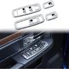 4X Inner Window Lift Switch Button Frame Decor Cover Trim for Dodge Charger 11+