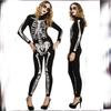 Vampire Halloween Costume Skull Skirt Ghost Cosplay Witch Zombie Costume Dance Show Costume