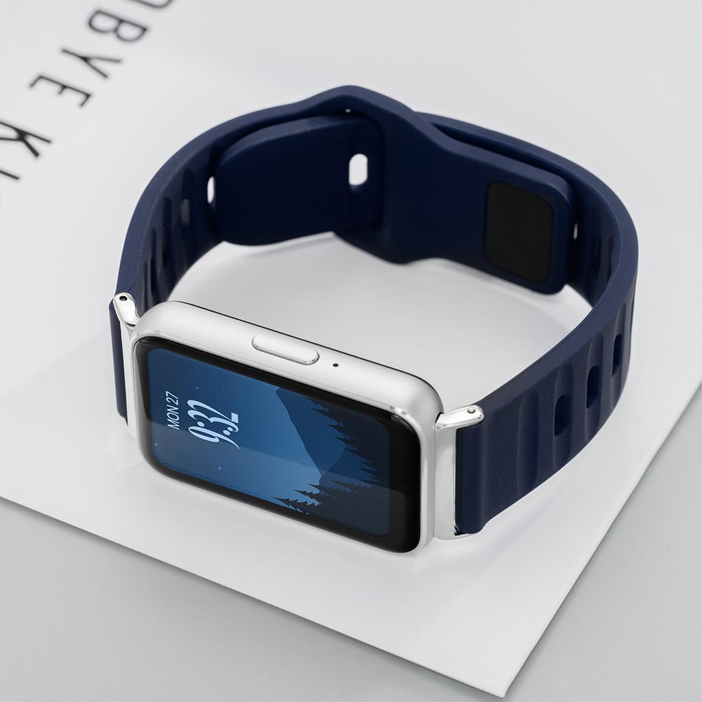 For Samsung Sports Silicone Band For Samsung Galaxy Fit3 Smart Watch Replacement Wrist Strap for Galaxy Fit 3 Wristband Bracelet