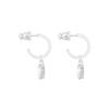 Dior Classic Elegant Exquisite Fashion Earrings Women earrings Silver E1740CDLCY-D13S