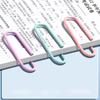 160/500pcs Color Paper Clips Office Supplies Paper Clip Large File Bookmark Paper Clip Organizer Stationery Stainless Steel