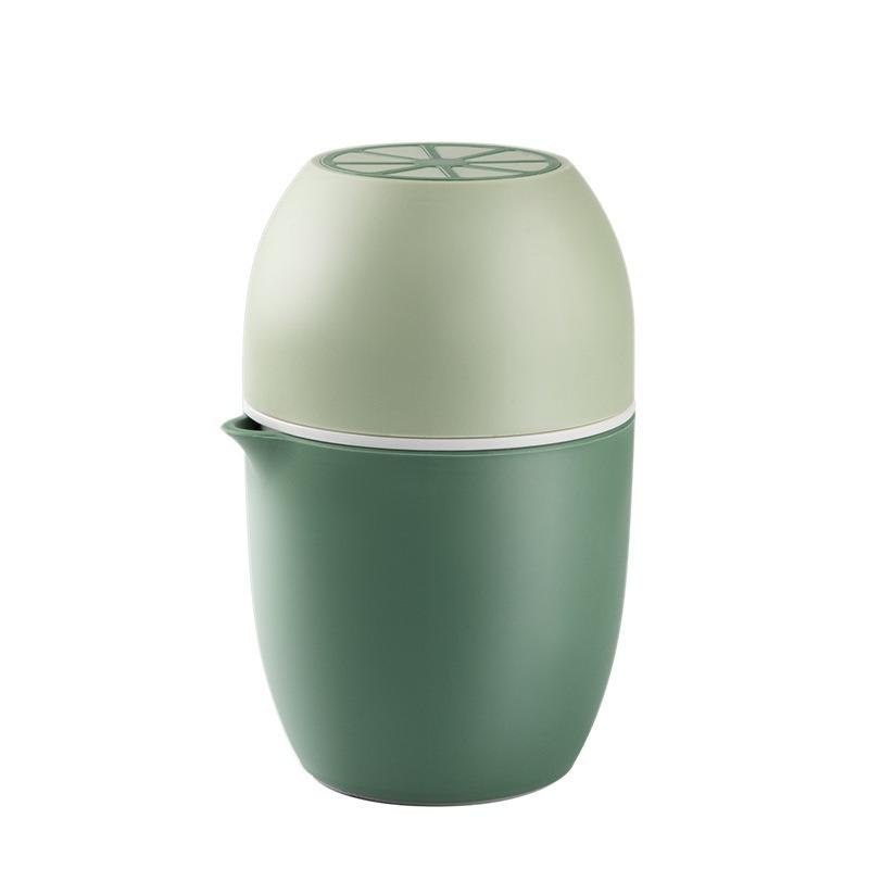 

Portable Manual Juicer Cup - Multifunction Blender Small and Portable Manual Juicing Cup for Household Use зелений