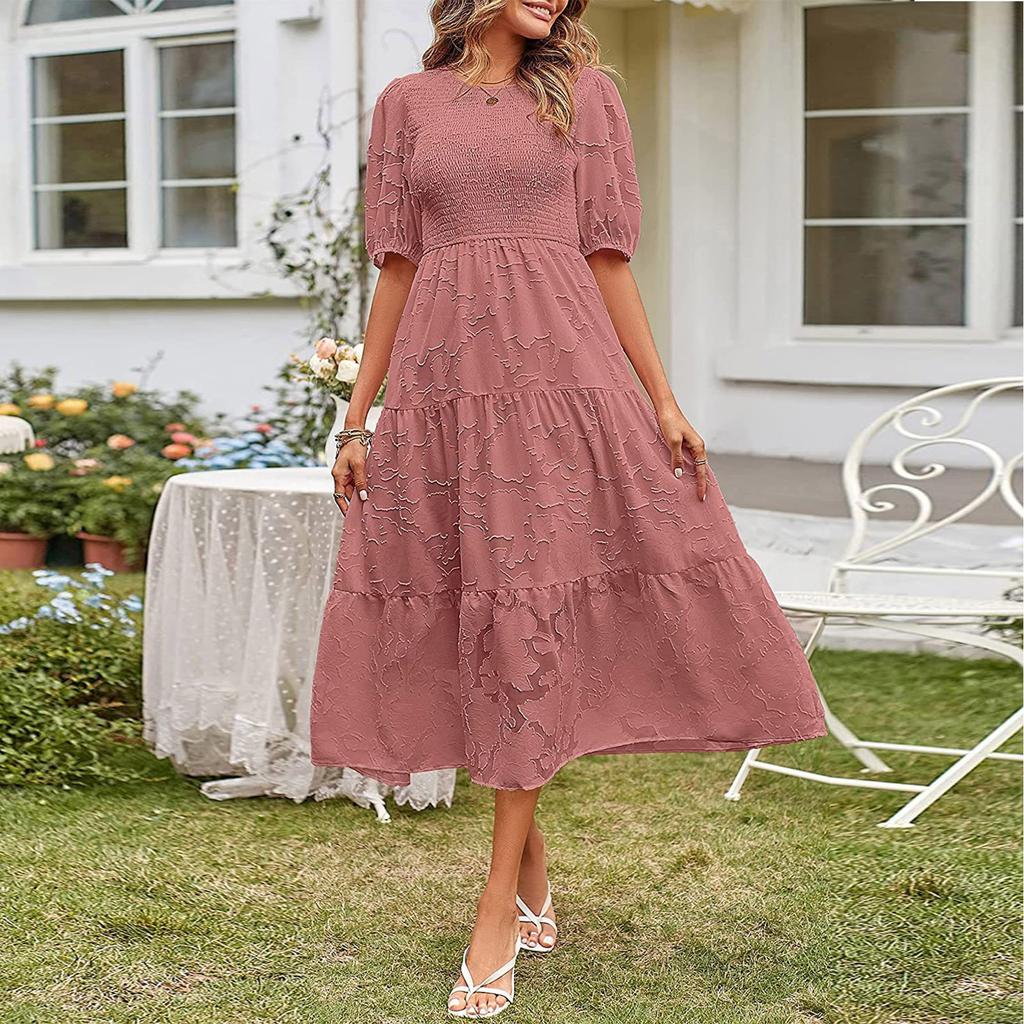 sachin and babi light blue dress Lydia Layered Chiffon Dress – VAST main image 0