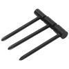 3PCS Guitar Rod Wrench Iron 7MM  8MM  6.35MM Universal Instrument Adjustment ToolBlack