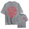 Hot Sale Supernatural Vintage Washed T-shirt Men Women Casual Retro Cotton T Shirts Unisex Casual Oversized T-shirts Streetwear