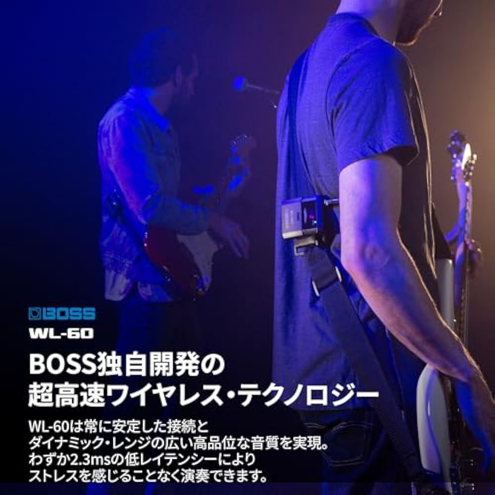 BOSS Boss WL-60 Guitar Wireless System Large LCD Pedal Type Stable Signal Transmission