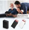 Hand-Push Aluminum Card Holder: Anti-Theft RFID Blocking, Anti-Degaussing, Automatic Pop-Up Credit Card Sleeve