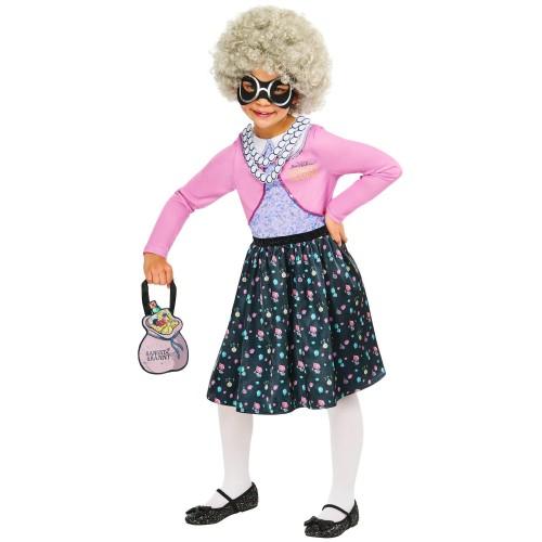 Dětský/dětský kostým gangsterské babičky