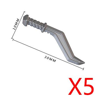 MOC Building Block Medieval Solider Knight Figures Toy Weapons Accessories Sword Axe Bow Sword Ten Spear Crossbow Mini Bricks