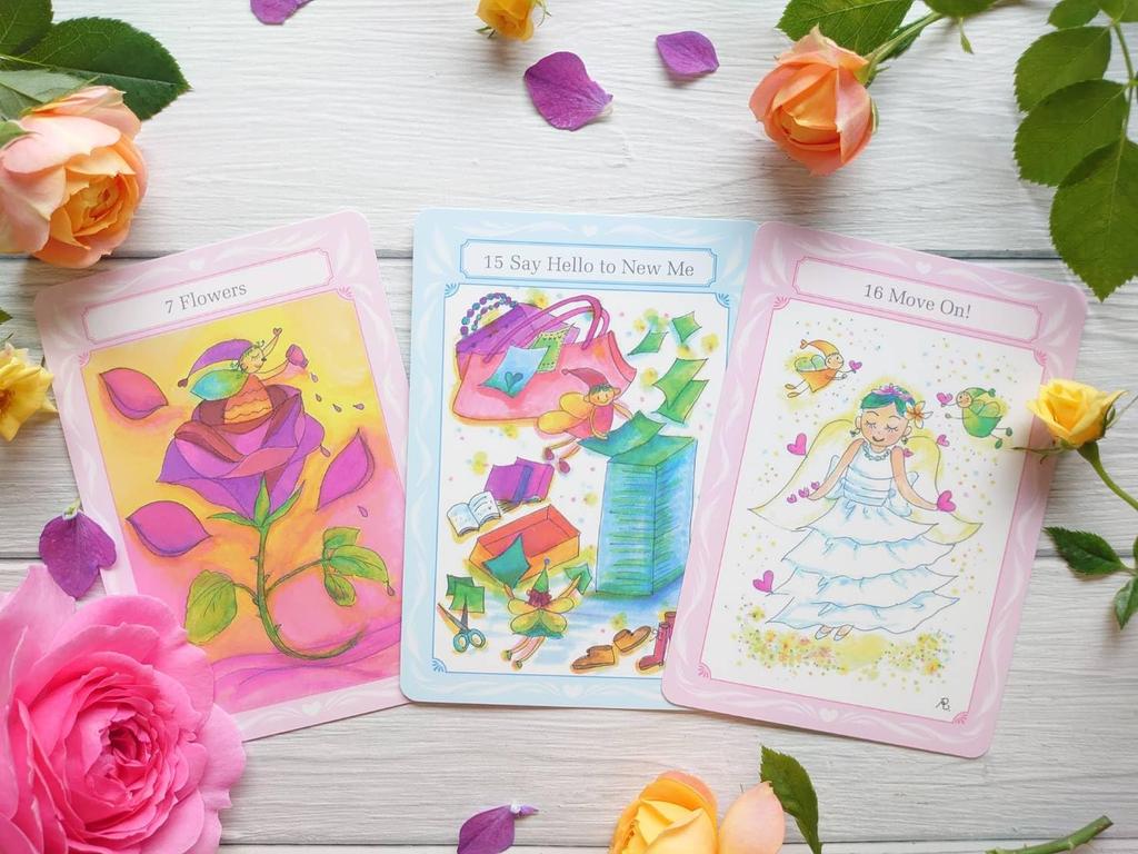 ANGEL CARDS defi 48 Cards with Japanese Instructions [Authentic]